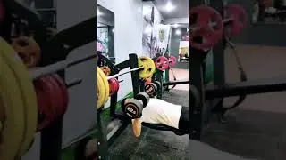 My uncle in the gym 