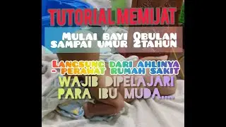 Tutorial pijat bayi baru lahir - umur 2tahun || ibu muda merapat...