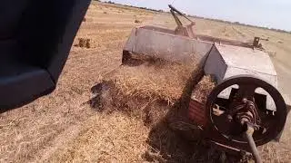 20210726 Как ветер вредил, пресс   подборщику  Киргизстан.