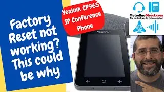 How to Factory Reset a Yealink CP965