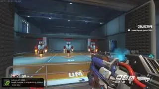 Overwatch Blood Particles in a weird place