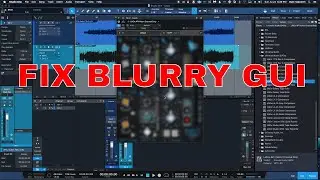 FIX - UADx / UAD Spark BLURRY Plugin GUIs if you run Mojave - EASY FiX