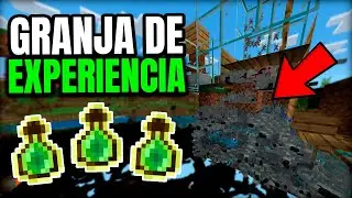 🔥 NUEVA GRANJA de Experiencia INFINITA en Minecraft 1.21.43+ 😉 (BEDROCK)