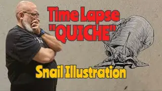 Quick Snail Illustration in Time Lapse