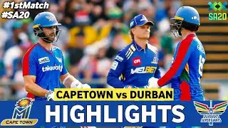 MICT vs DSG 1st Match SA20 2026 Highlights | SA20 Highlights 2026 | Cricket SA20 highlights today