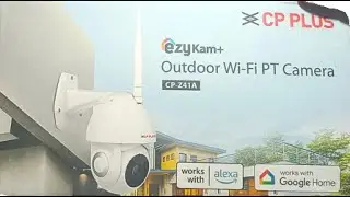 EZYKAM CP-Z41A PT CAMERA CONFIGURATION and SETUP