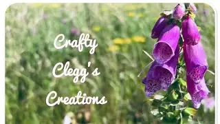 Crafty clegg’s creations Christmas in July.  A summers stroll and a tiny bit of crafting.