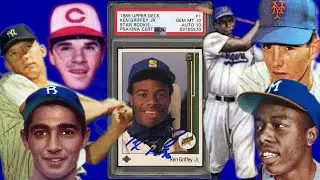 1989 Upper Deck Griffey PSA 10/10 vs Top 9 Highest Priced Dual Graded Cards