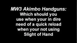 Best Akimbo Handgun For A Quck Reload+Kill | Pistol Trix Commentary