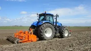 Frezen en aardappels planten op Texel