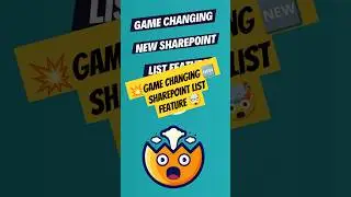 🤯💥 Game Changing New SharePoint List Feature 🤯💥