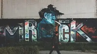 One Day With RCK (street artist) VIDEO
