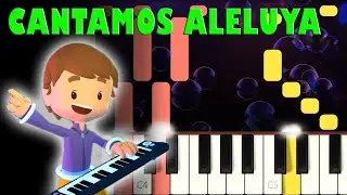Pequeños Héroes - Cantamos Aleluya | Piano Cover | Tutorial | Karaoke