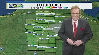 Sunshine and the warmest air of the week