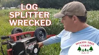 This Is Devastating. My Log Splitter Is Wrecked.