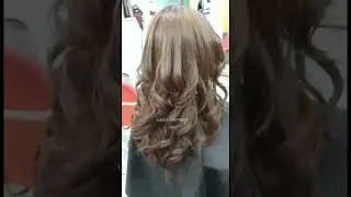 wavy hairstyle #hairstylist #hairstyle #hairdresser #shorts