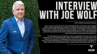 Elevate The Industry- Interview With Joe Wolf