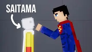 Saitama vs Superman [Zebra Gaming TV] People Playground