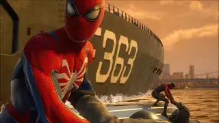 Marvel's Spider-Man 2 - Prison Transfer Hunters Attack Full Fight
