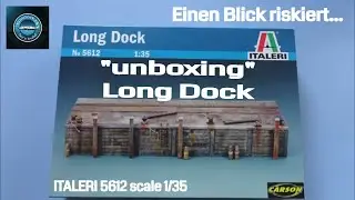 Modellbau - UNBOXING - ITALERI 5612 - Long Dock - 