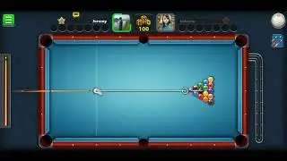 8 ball poll sick every shot line up and a glitch to start the game off