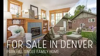 Craftsman Bungalow For Sale In Prestigious Park Hill, Denver