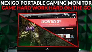 The Best Gaming on the Go - Nexigo Portable Gaming Monitor 2022