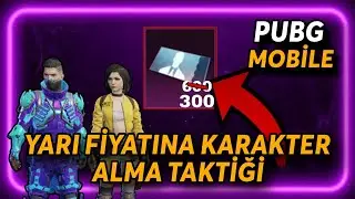 PUBG MOBİLE YARIDAN DAHA AZ FİYATA KARAKTER ALMA TAKTİĞİ | KARAKTER KUPONU NASIL ALINIR