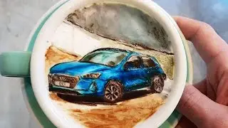 Бариста Мастер 80 Уровня: Рисует на Кофе Картины