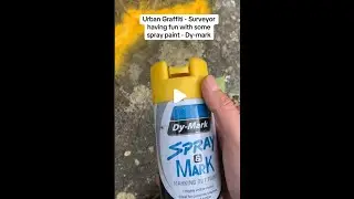 How to paint survey marks.