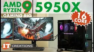 Custom AMD Ryzen 9 5950x Battle Rig Build! | IT Creations