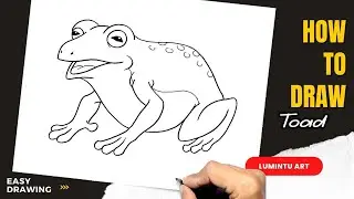 How to draw Toad