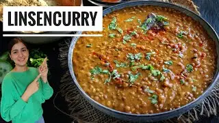 Cremiges LINSENCURRY - ein perfektes Rezept für Eure Familie - LINSEN REZEPT