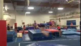 Anna LeRoy Class of 2019 Level 10 Front Double Full Punch Front