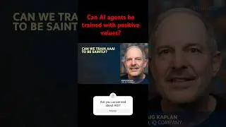 Can AI agents be trained with positive values? #agi #artificialgeneralintelligence