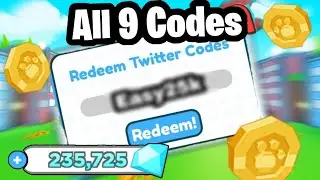 All Codes in Pet Simulator X (9 CODES) (August 6th) #petsimulatorx #codes