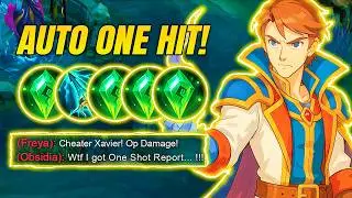 WTF DAMAGE!! XAVIER NEW COMBO 2026 | XAVIER BEST BUILD AND EMBLEM SET 2026