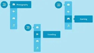 Simple DropDown Menu UI Design  Collections Using HTML CSS and Jquery || DropDown Menu