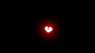 Broken Heart VFX effects |  NEON | BLACK SCREEN HD 4K