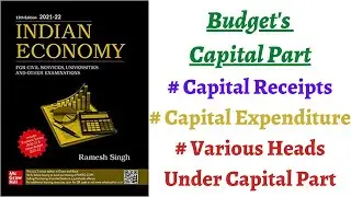 (Part 121) Capital Part of Budget - Capital Receipts and Capital Expenditure types 