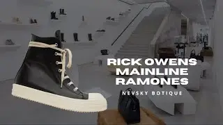 Rick Owens Mainline Ramones High