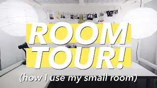 ROOM TOUR for a small space (4 uses in 1!) | WITHWENDY