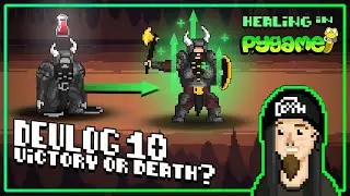 HEALING in my PYGAME RPG! (Ork Slayer Indie Game Devlog #10 - Healing)