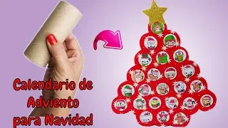 DIY Calendario de Adviento para Navidad