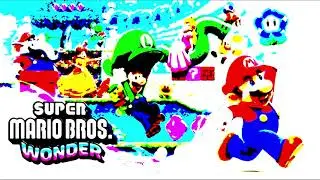 Super Mario Bros Wonder - Wonder Flower Theme Song Earrape