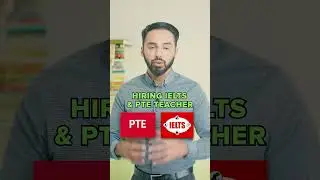Hiring IELTS and PTE teacher #jassidhandian #immigration