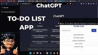 Build a To-Do List App in 1 Minute using ChatGPT in HTML, CSS and JavaScript| ASMR Programming