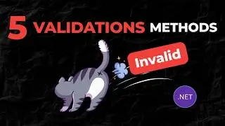 5 Data Validations Methods That You'll Find Them Helpful (Asp.Net Core MVC)