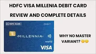 FEATURES OF HDFC VISA MILLENIA DEBIT CARD | HDFC DEBIT CARDS | HDFC MILLENIA DEBIT CARD FAQ'S