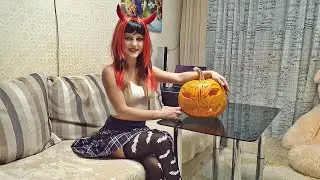ВЫРЕЗАЕМ ТЫКВУ ЗЛЮКУ НА HALLOWEEN